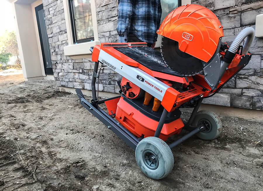 The iQMS362 Dust Control Masonry Saw Cromwell Concrete